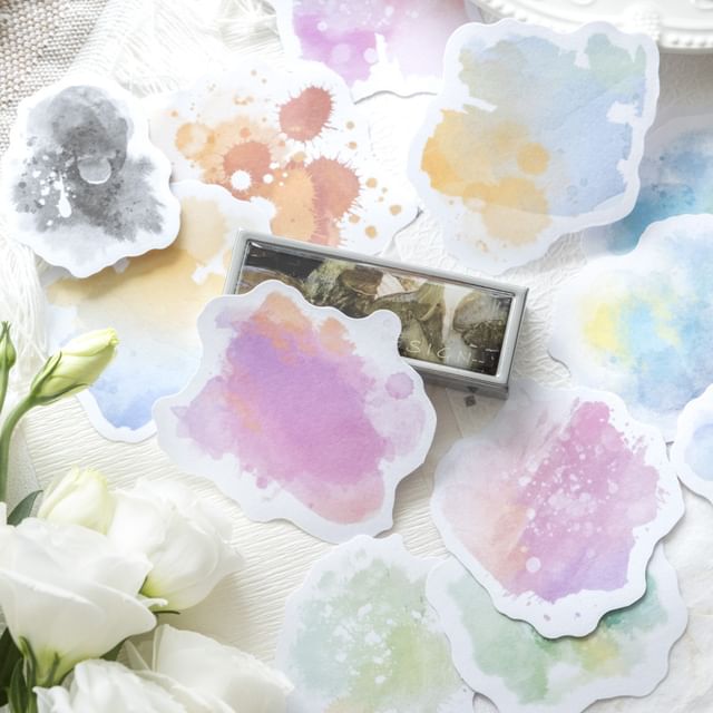 Watercolor Splash Sticker