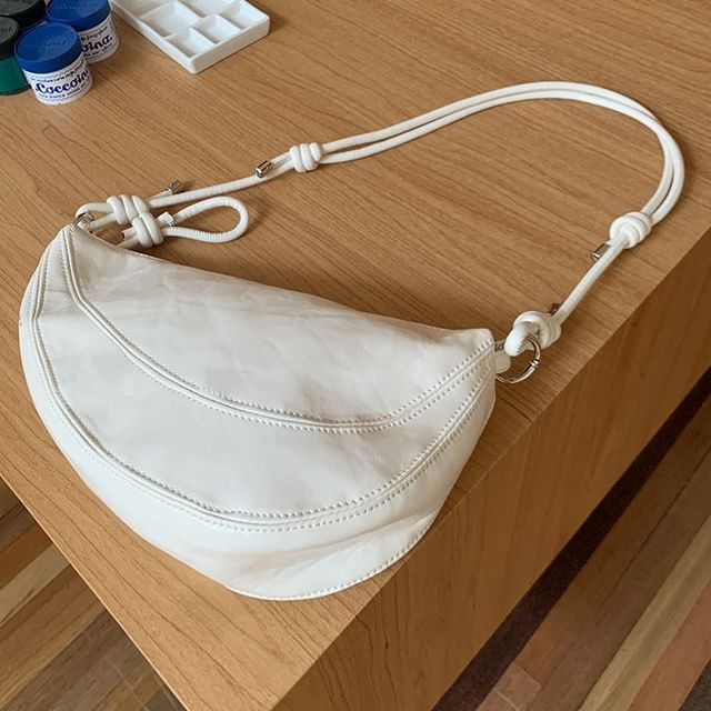 Faux Crossbody Leather Bag