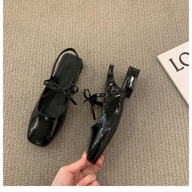 Sandals Bow Slingback