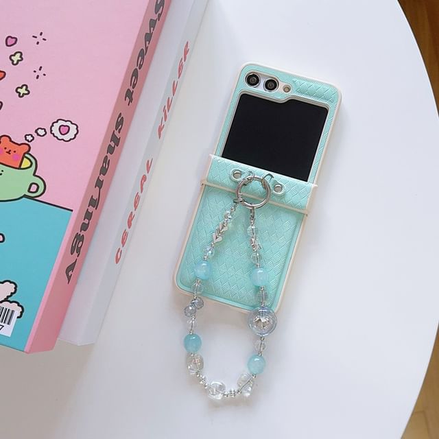 Bead Case Argyle Strap Phone