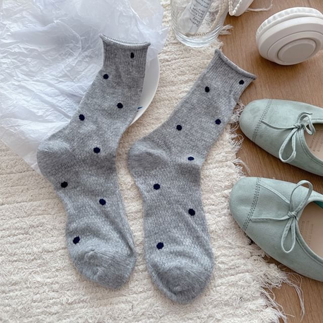 Dotted Perforated Socks / Set