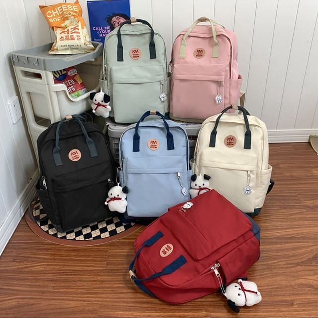 Multi-Pocket Backpack Applique