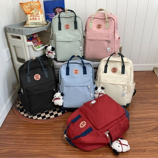 Multi-Pocket Backpack Applique