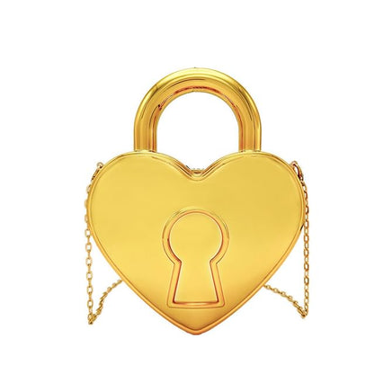 Strap Bag Crossbody Heart Chain