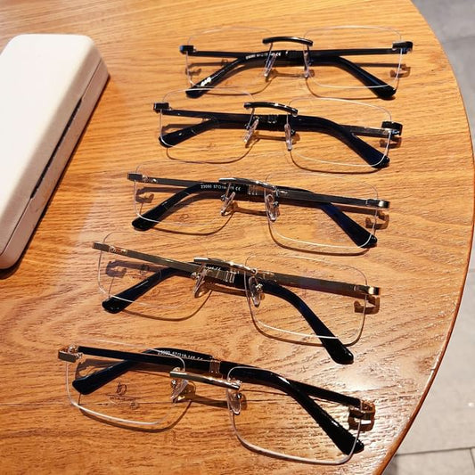 Square Glasses Rimless
