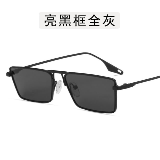 Sunglasses Square Metal Frame