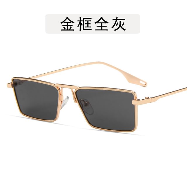 Sunglasses Square Metal Frame