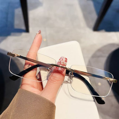 Square Glasses Rimless