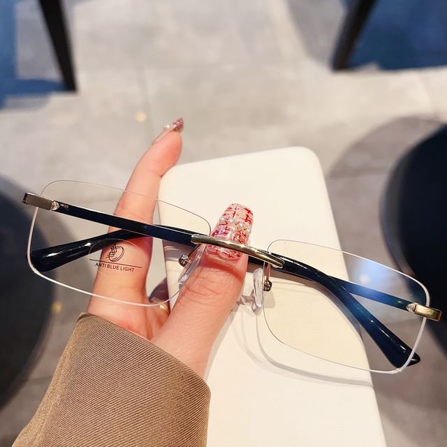 Square Glasses Rimless