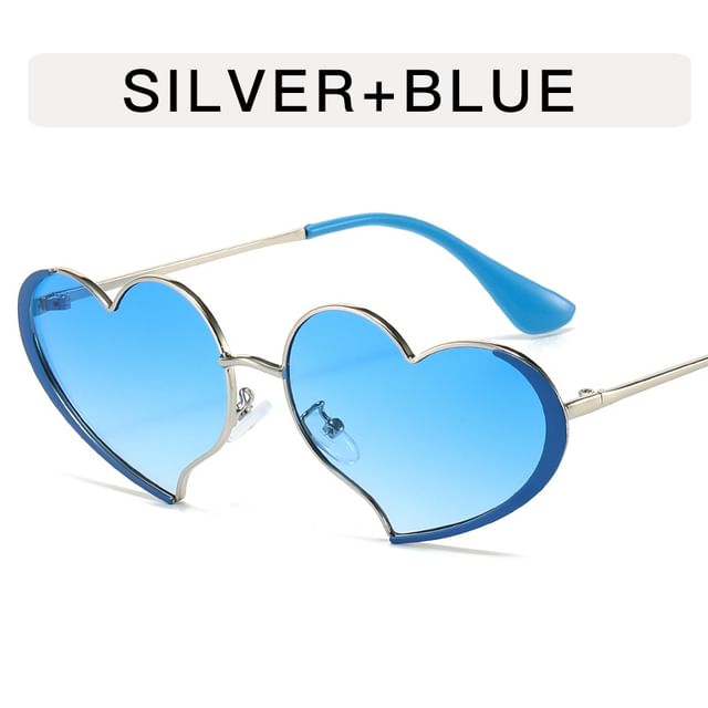 Heart Frame Sunglasses