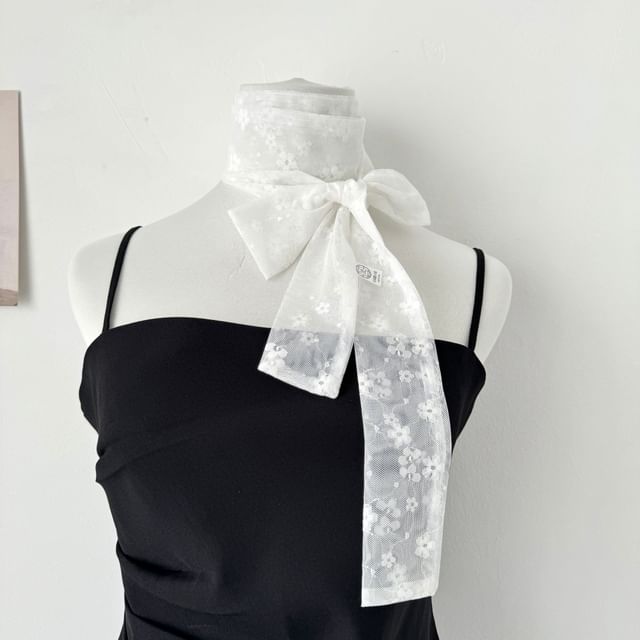 Scarf Designs) Lace Tie Hair / (Various