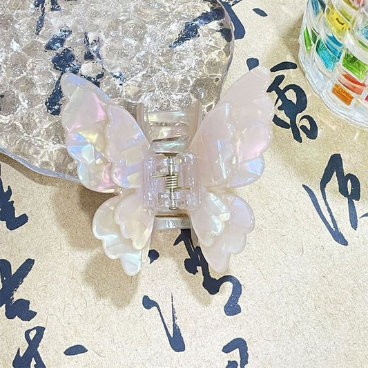 Butterfly Ribbon Hair Claw Clip