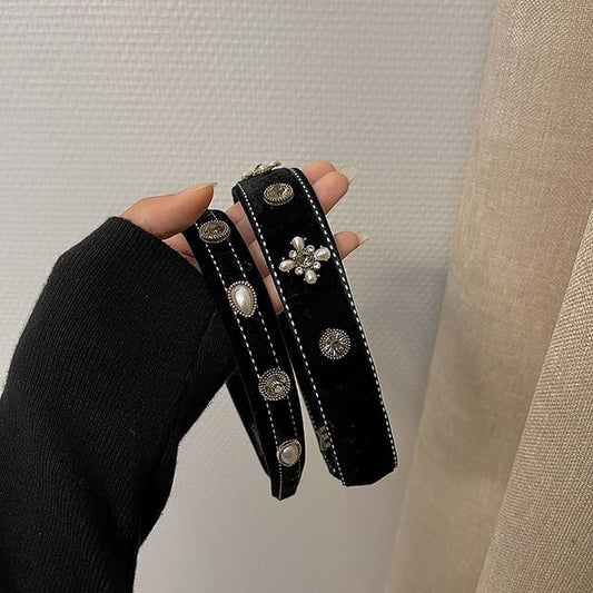 Textile Headband Embellished