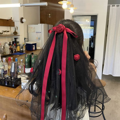 Hair Mesh Tie Ribbon