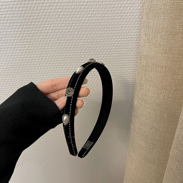 Textile Headband Embellished