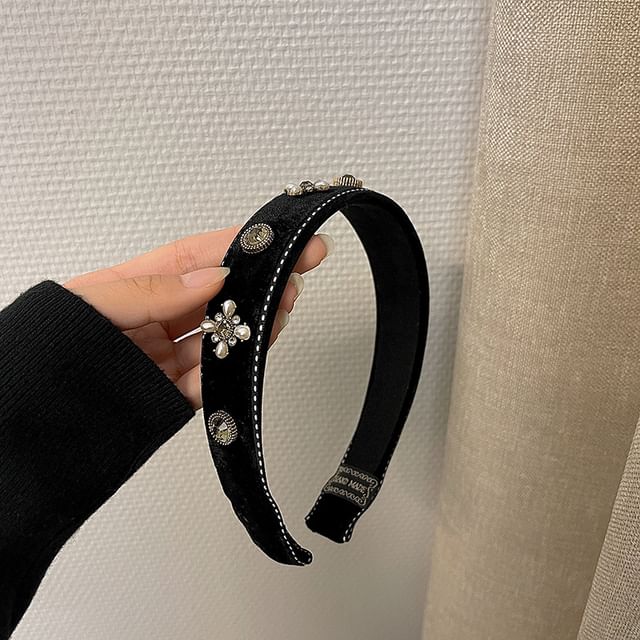 Textile Headband Embellished