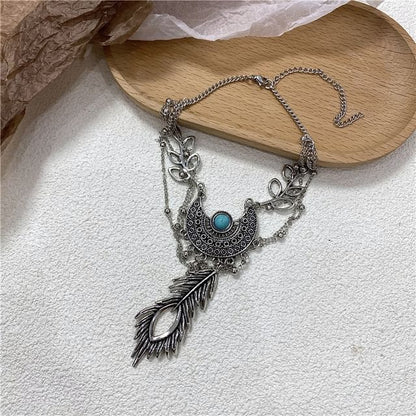 Rhinestone Chained Armlet