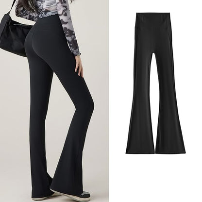 Plain Flare Yoga Pants