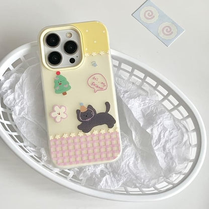 Animal Phone Case - iPhone 15 Pro Max / 15 Pro / 15 Plus / 15 / 14 Pro Max / 14 Pro / 14 Plus / 14 / 13 Pro Max / 13 Pro / 13 / 13 mini / 12 Pro Max / 12 Pro / 12 / 12 mini / 11 Pro Max / 11 Pro / 11