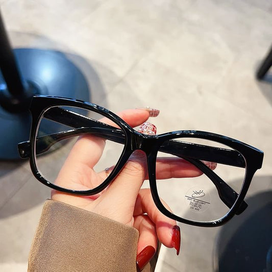 Frame Blocking Light Glasses Blue Square