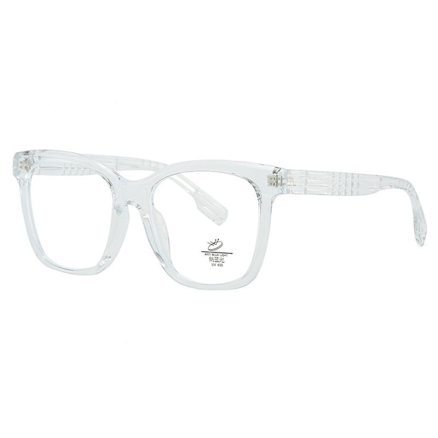 Frame Blocking Light Glasses Blue Square