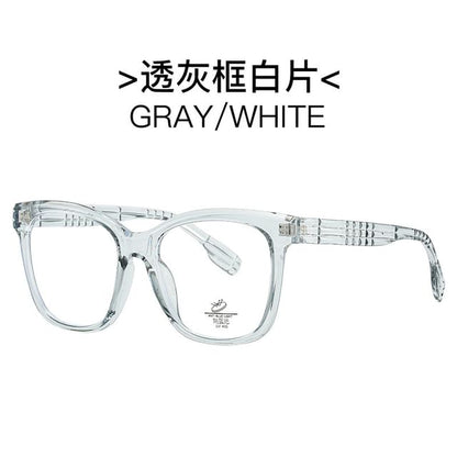Frame Blocking Light Glasses Blue Square
