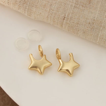 / Star Earring Huggie Clip-On