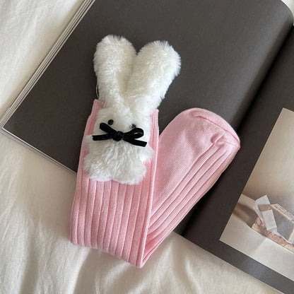 Rabbit Accent Socks