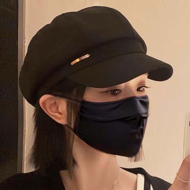 Newsboy Plain Wool Cap