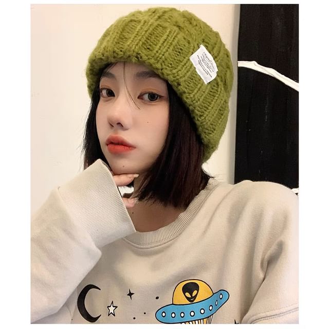 Fluffy Ear Hat Plain