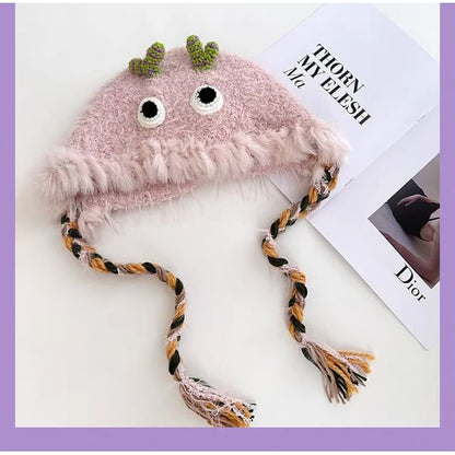 Cartoon Animal Beanie Fluffy