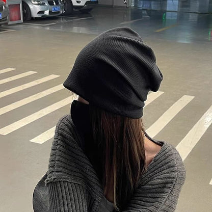 Plain Beanie Bowknot