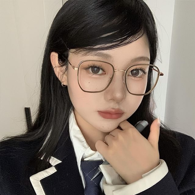 Glasses Metal Square Frame