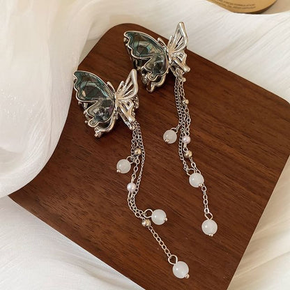 Hair / Clip Butterfly Beaded Set