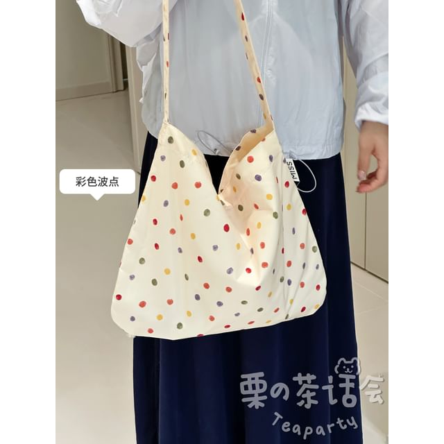 Patterned Tote Bag / Bag Charm / Set