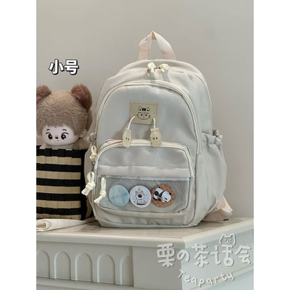 PVC Panel Applique Laptop Backpack / Bag Charm / Set