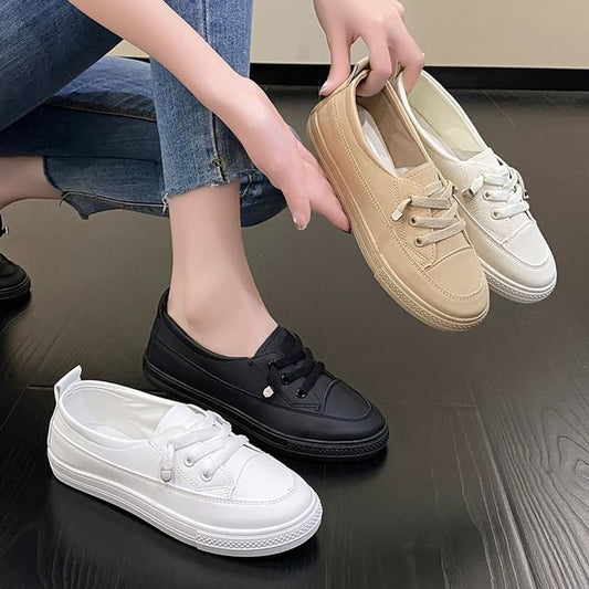 Sneakers Plain Slip-On