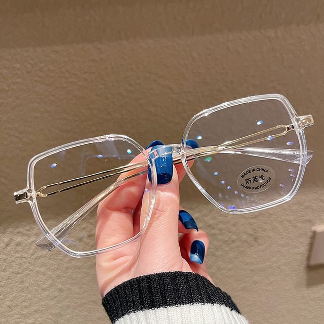 Square Plain Eyeglasses
