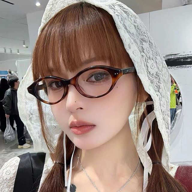 Eyeglasses Plastic Oval