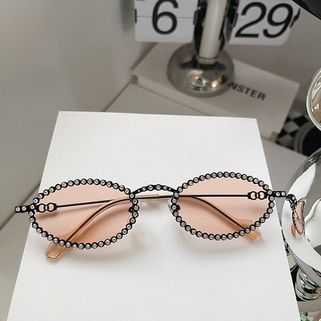 Sunglasses Eye Cat Rhinestone