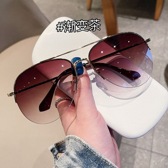 Sunglasses Aviator Gradient