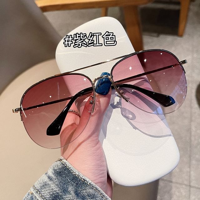 Sunglasses Aviator Gradient
