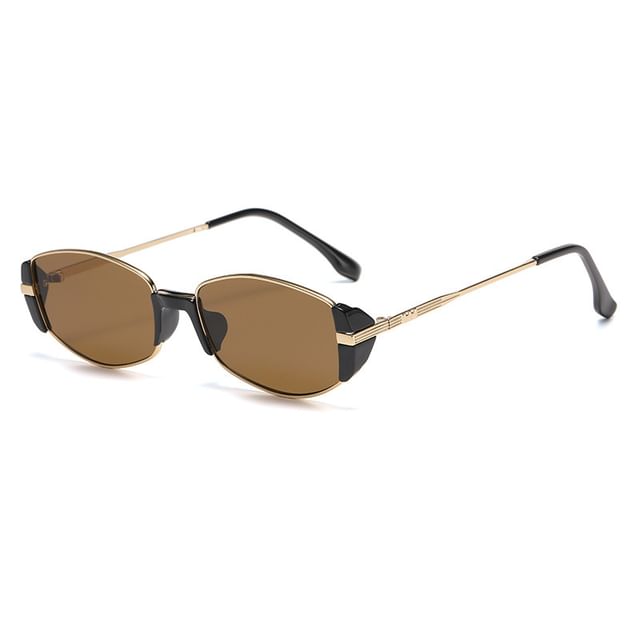 Flat Shield Lens Sunglasses
