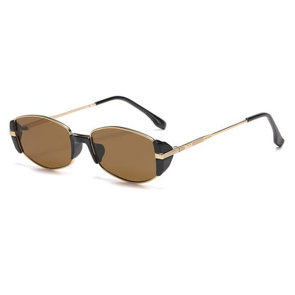 Flat Shield Lens Sunglasses