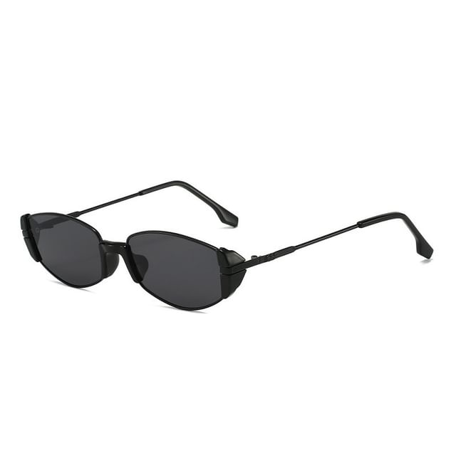 Flat Shield Lens Sunglasses