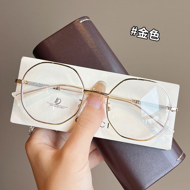 Round Eyeglasses Metal