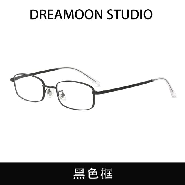 Metal Light Eyeglasses Blue Frame Blocking