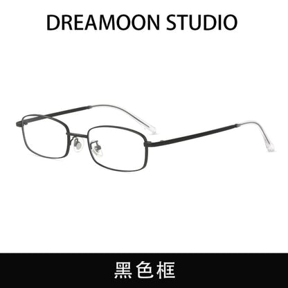 Metal Light Eyeglasses Blue Frame Blocking