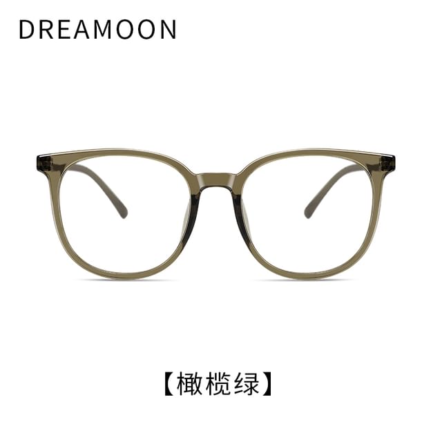 Blocking Light Round Eyeglasses Blue