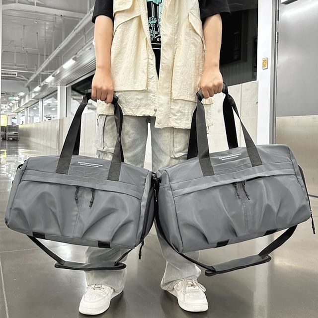 Bag Nylon Duffel Lettering